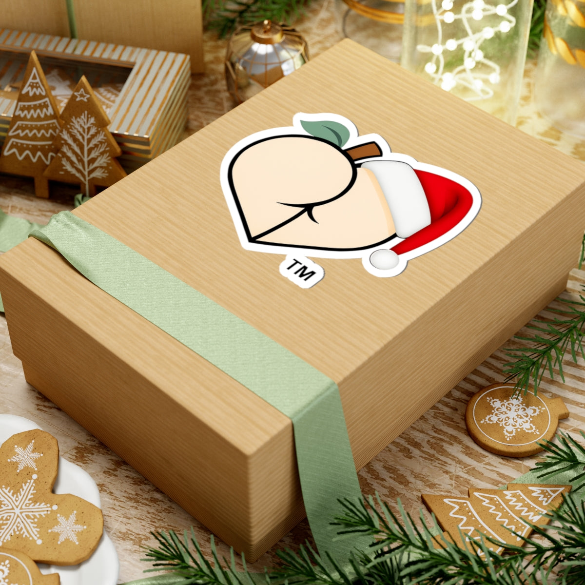 Christmas BBL (Vanilla) Stickers