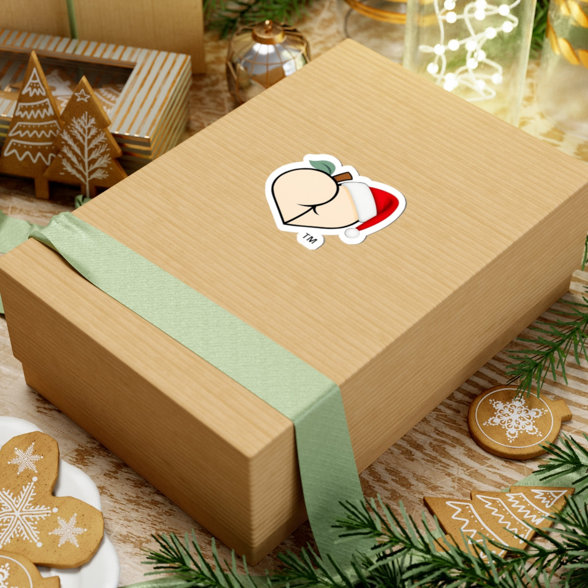 Christmas BBL (Vanilla) Stickers