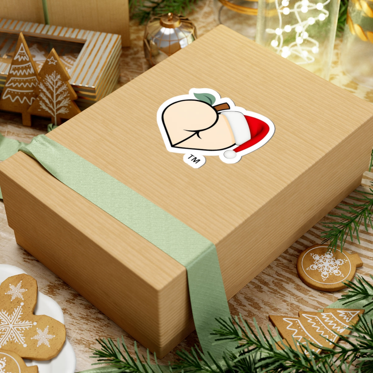 Christmas BBL (Vanilla) Stickers