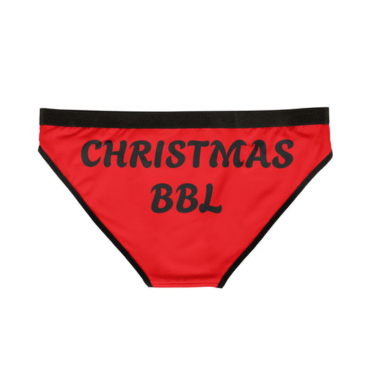Christmas BBL (Chocolate) Red Women's Underwear