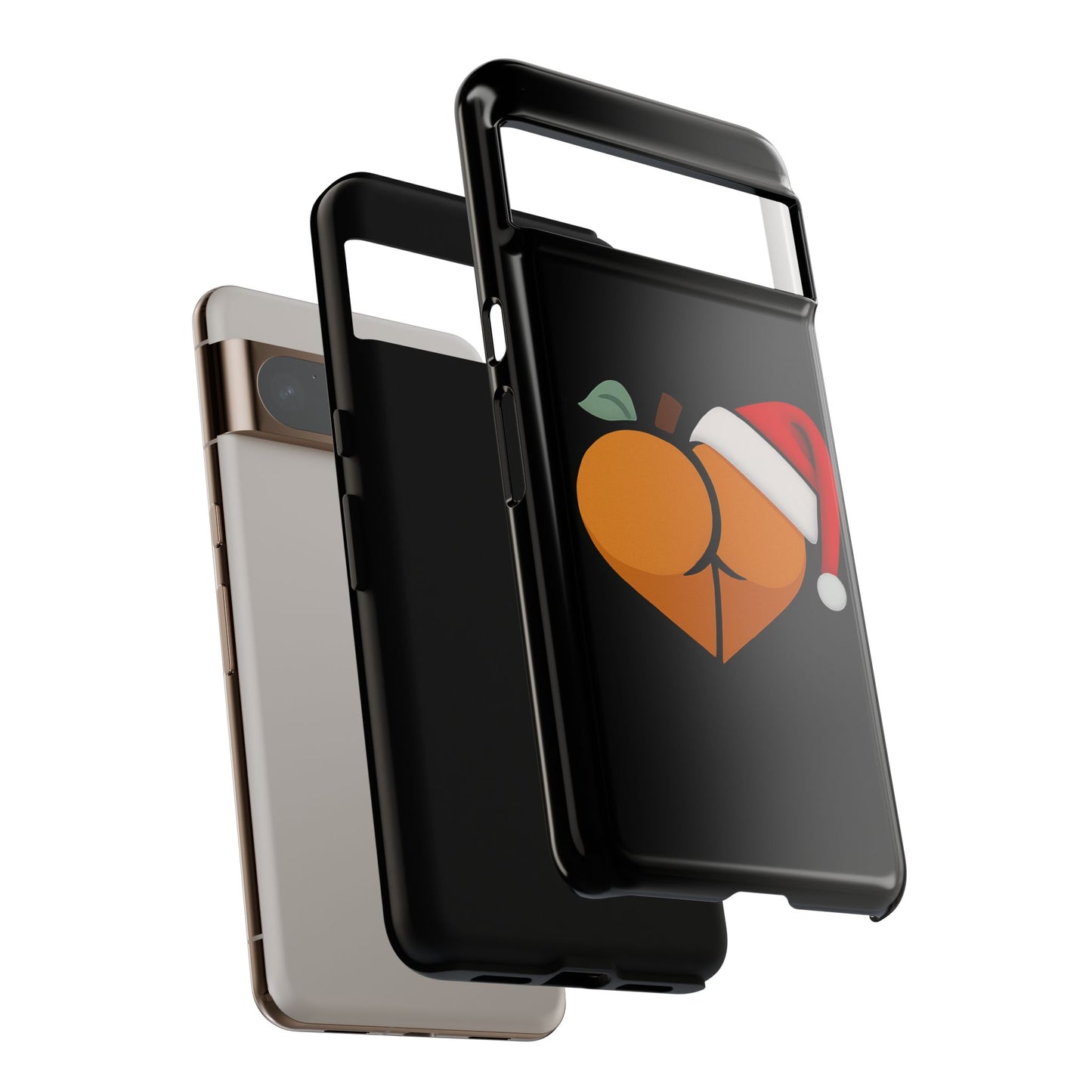 Christmas BBL Phone Case (Caramel)