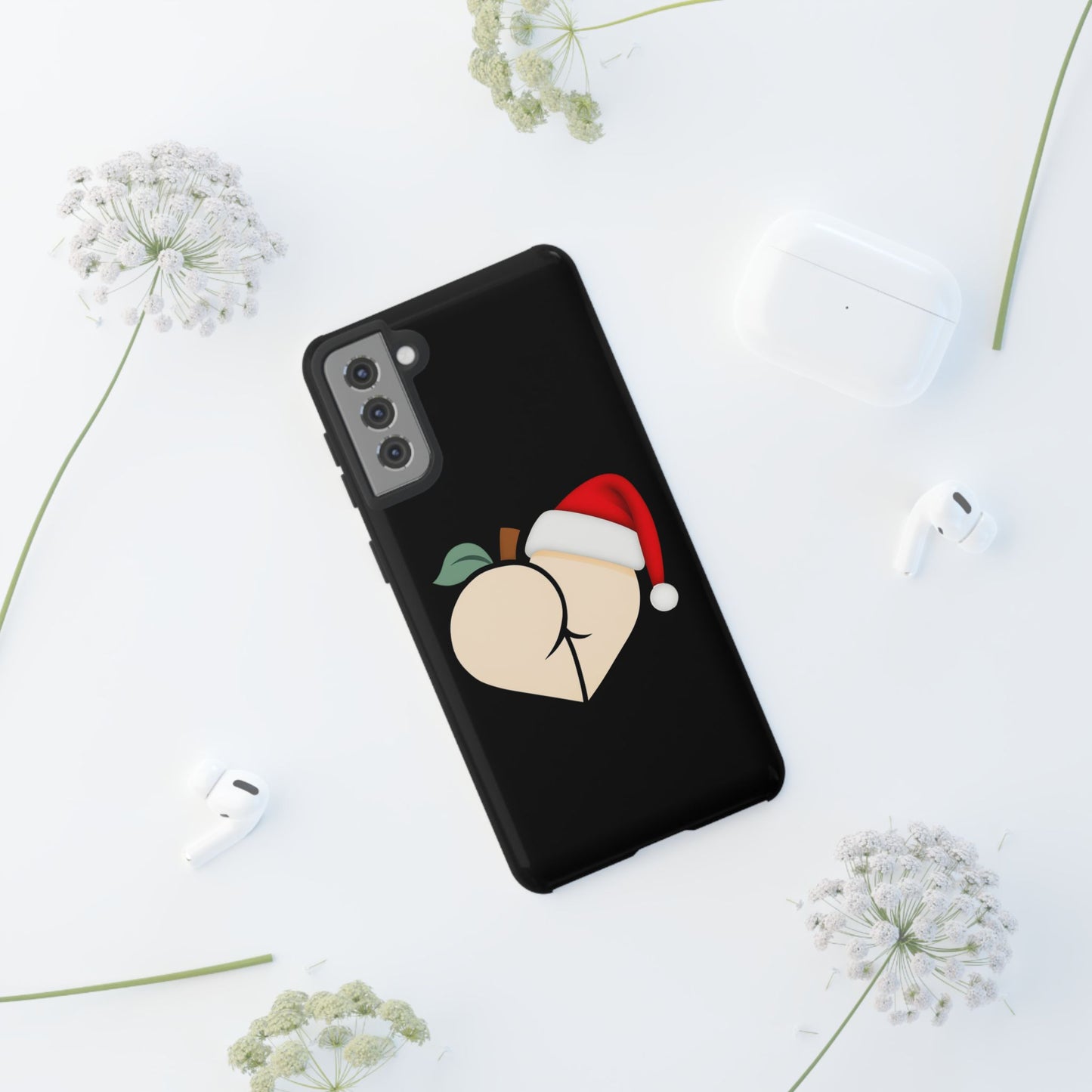 Christmas BBL Phone Case (Vanilla)
