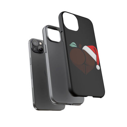 Christmas BBL Phone Case (Chocolate)