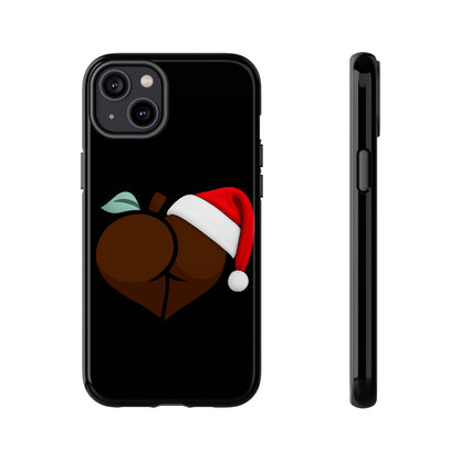 Christmas BBL Phone Case (Chocolate)