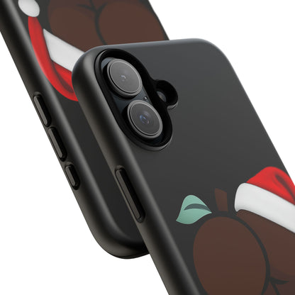 Christmas BBL Phone Case (Chocolate)