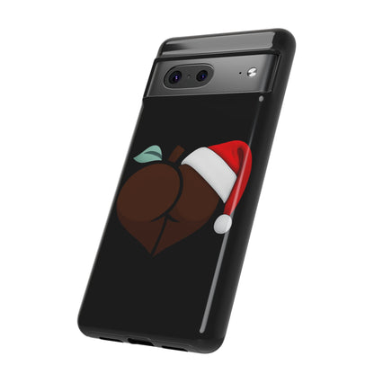 Christmas BBL Phone Case (Chocolate)