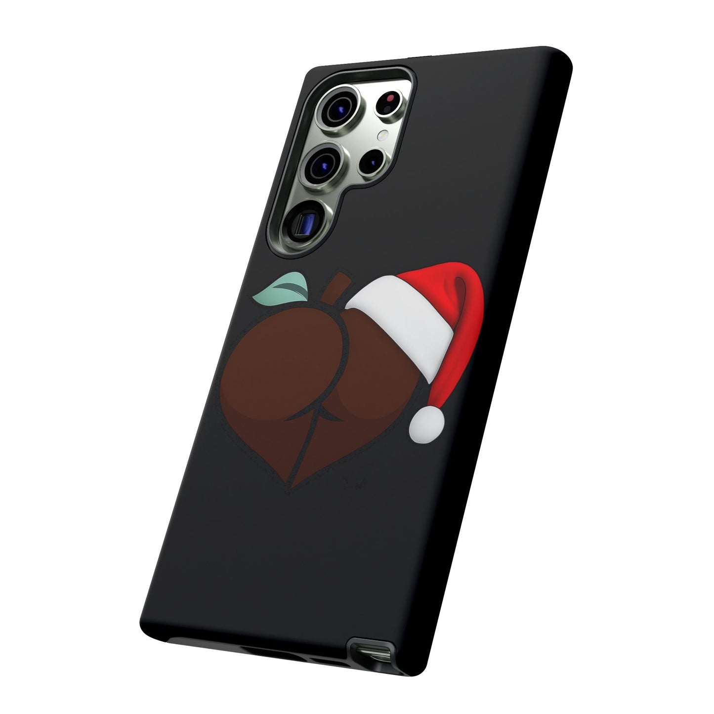 Christmas BBL Phone Case (Chocolate)