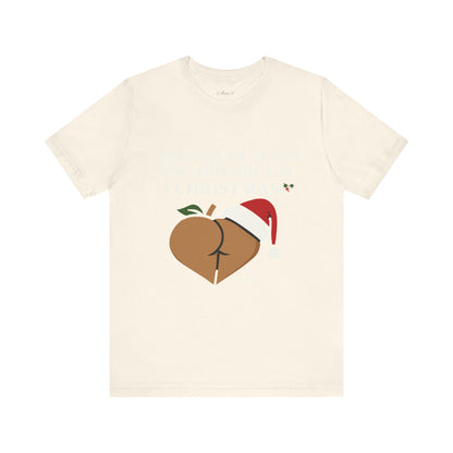 Christmas BBL (Caramel) Shirt - 'Might Have to Get Bae This BBL for Christmas'
