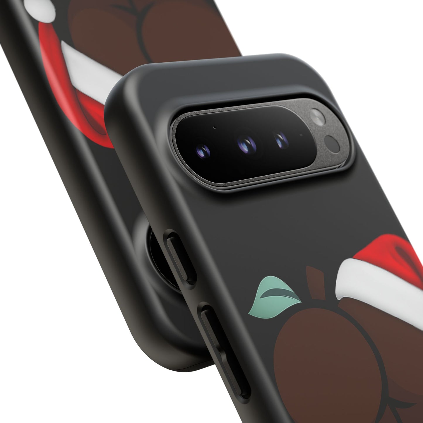 Christmas BBL Phone Case (Chocolate)