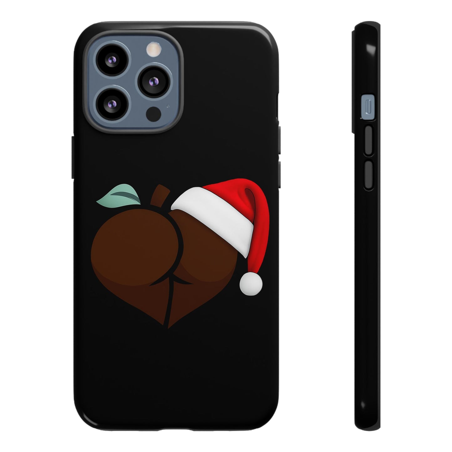 Christmas BBL Phone Case (Chocolate)
