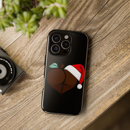 Christmas BBL Phone Case (Chocolate)