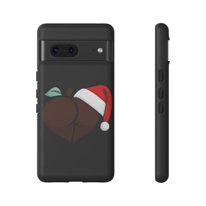Christmas BBL Phone Case (Chocolate)