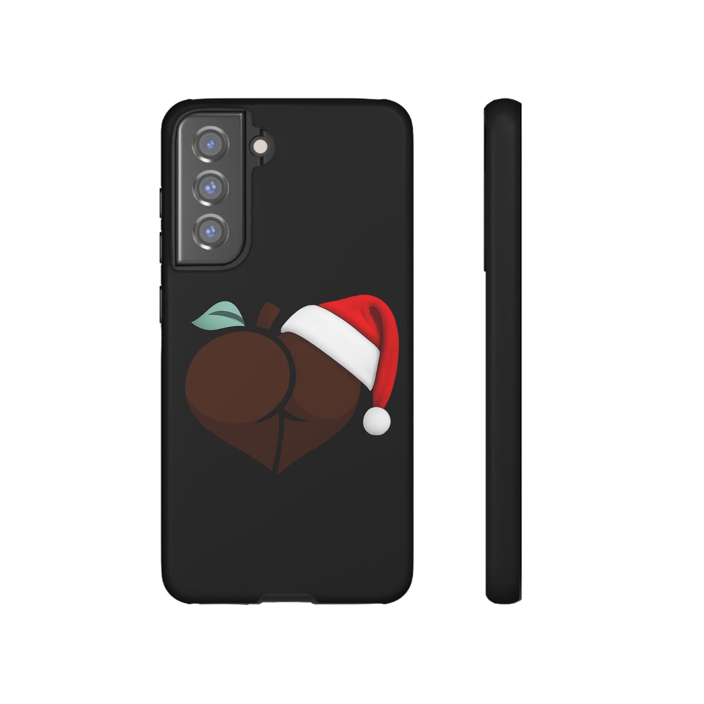Christmas BBL Phone Case (Chocolate)