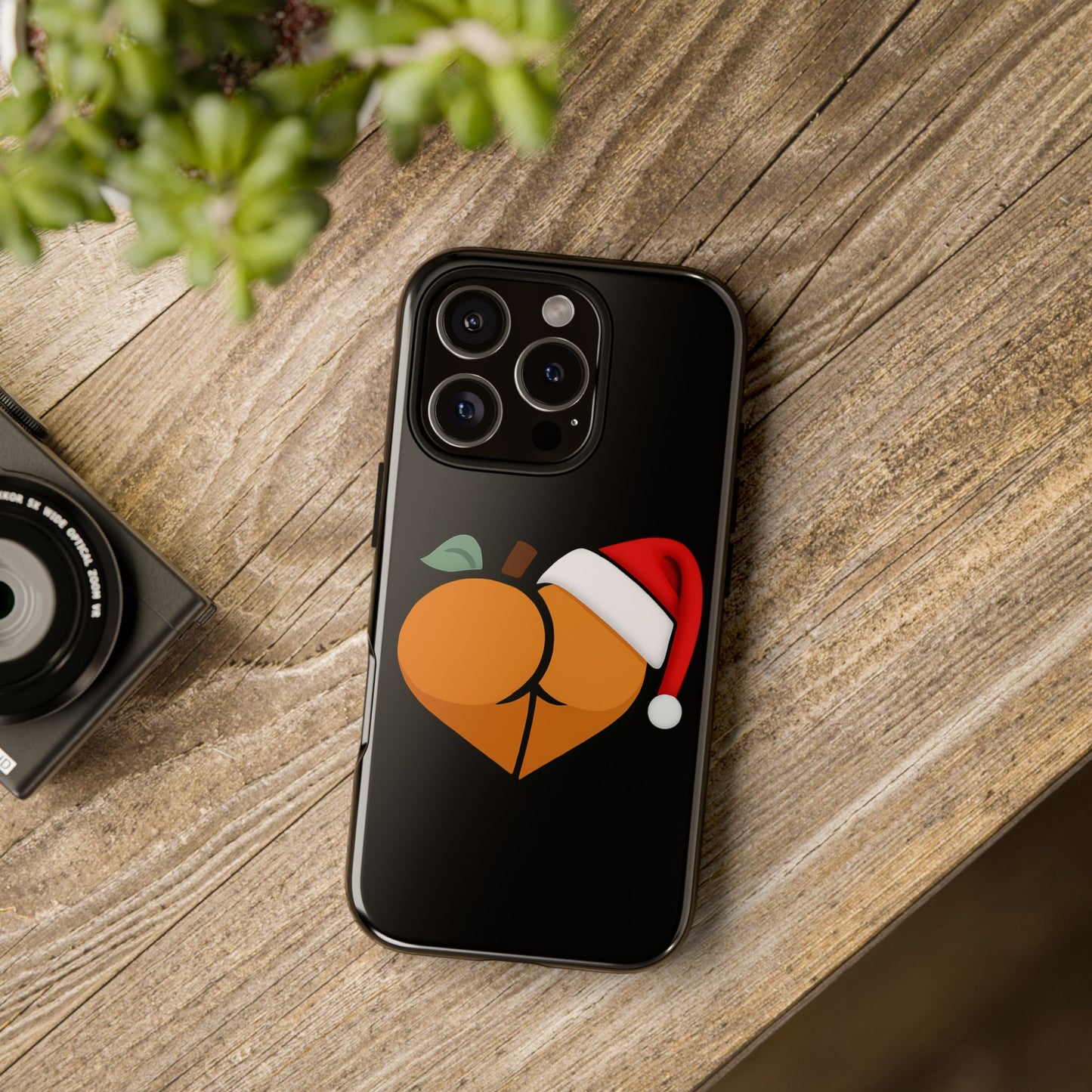 Christmas BBL Phone Case (Caramel)
