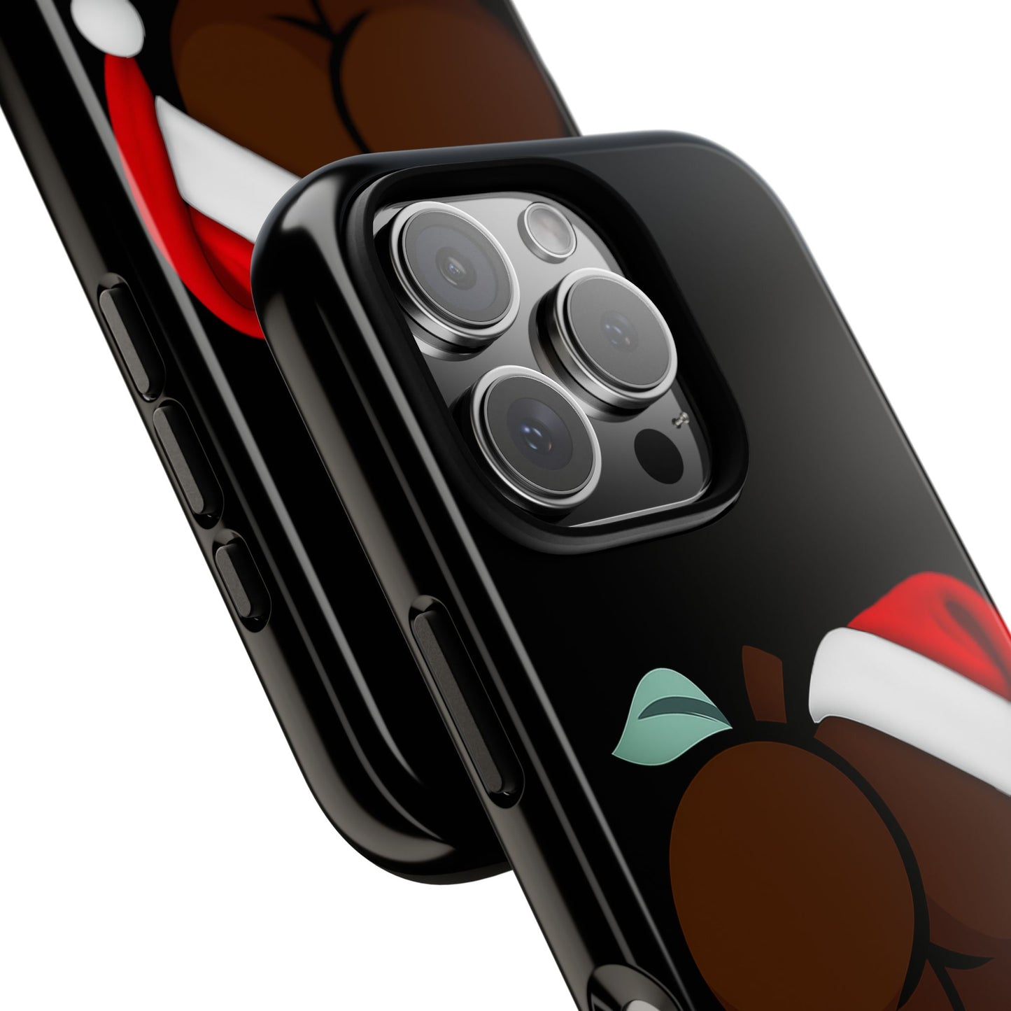 Christmas BBL Phone Case (Chocolate)