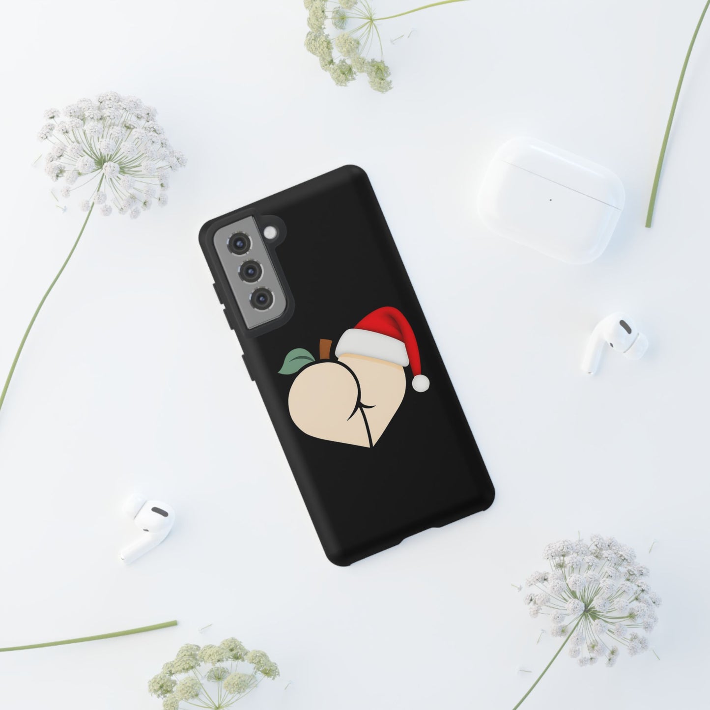 Christmas BBL Phone Case (Vanilla)