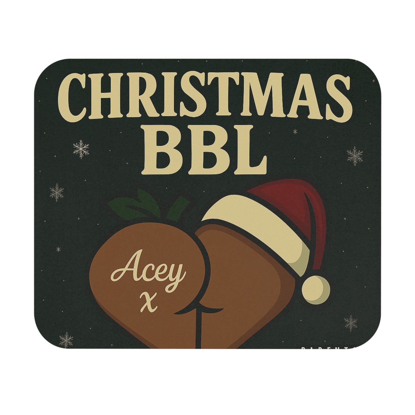 Christmas BBL - Mouse Pad