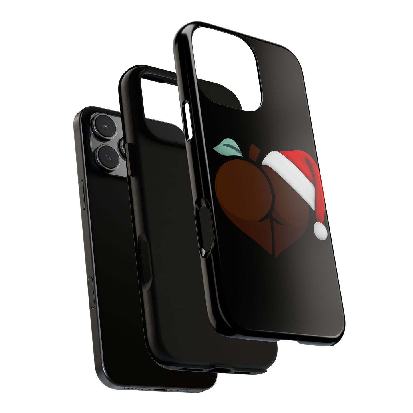 Christmas BBL Phone Case (Chocolate)
