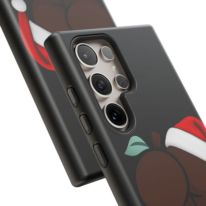Christmas BBL Phone Case (Chocolate)