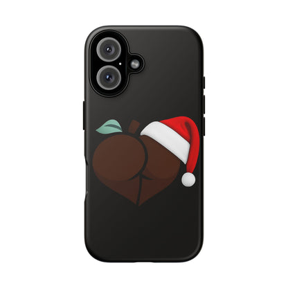 Christmas BBL Phone Case (Chocolate)