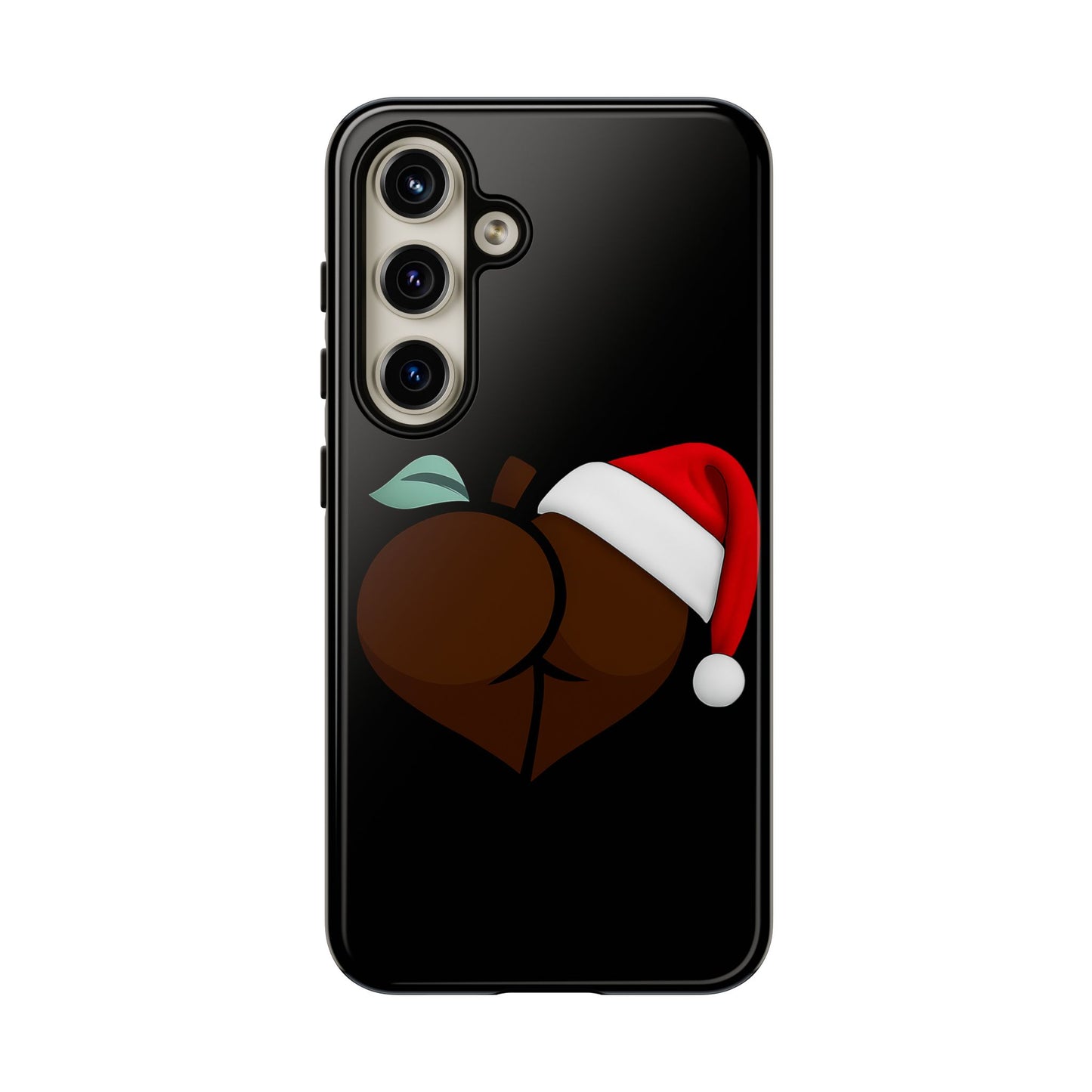 Christmas BBL Phone Case (Chocolate)