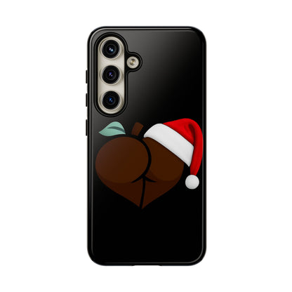 Christmas BBL Phone Case (Chocolate)