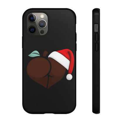 Christmas BBL Phone Case (Chocolate)