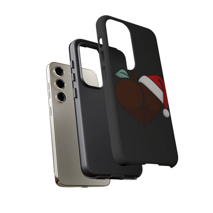 Christmas BBL Phone Case (Chocolate)