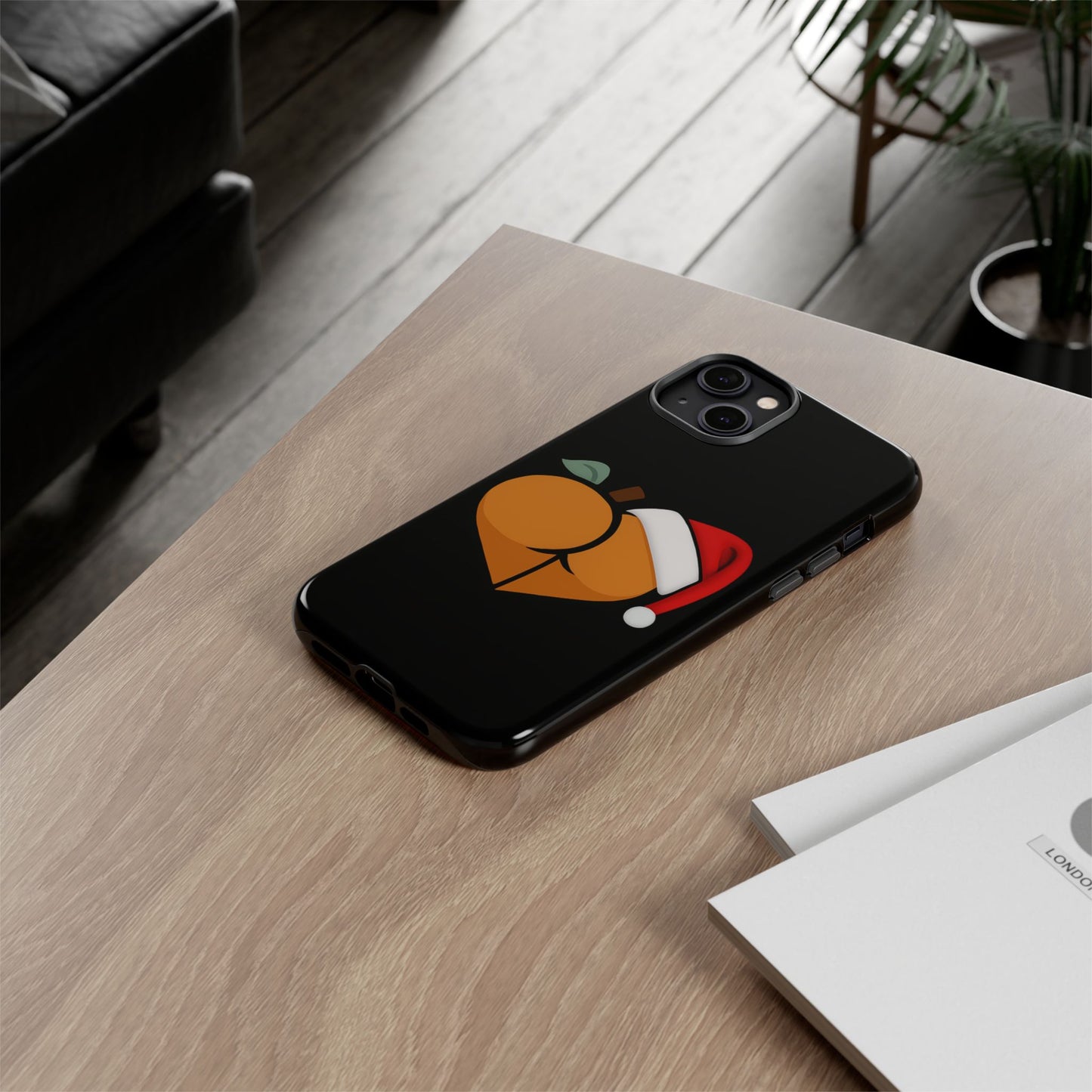 Christmas BBL Phone Case (Caramel)