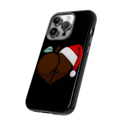 Christmas BBL Phone Case (Chocolate)