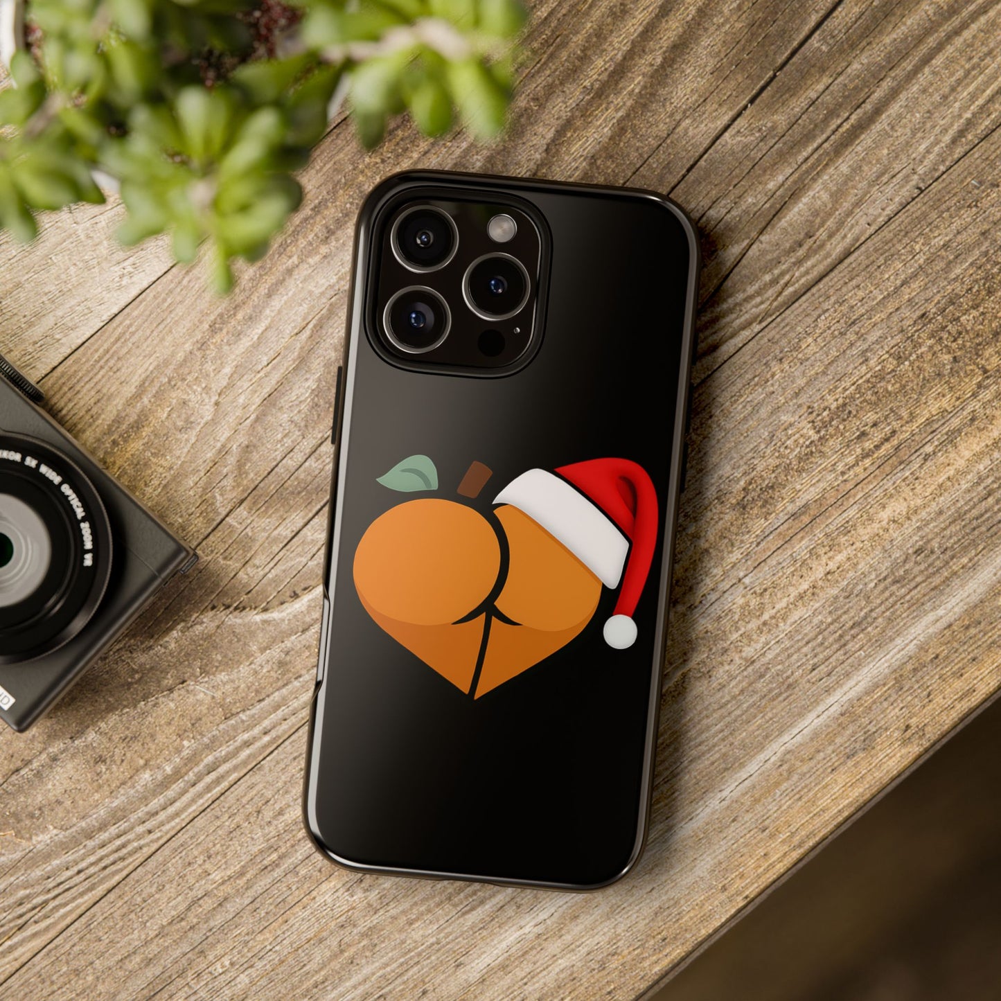 Christmas BBL Phone Case (Caramel)