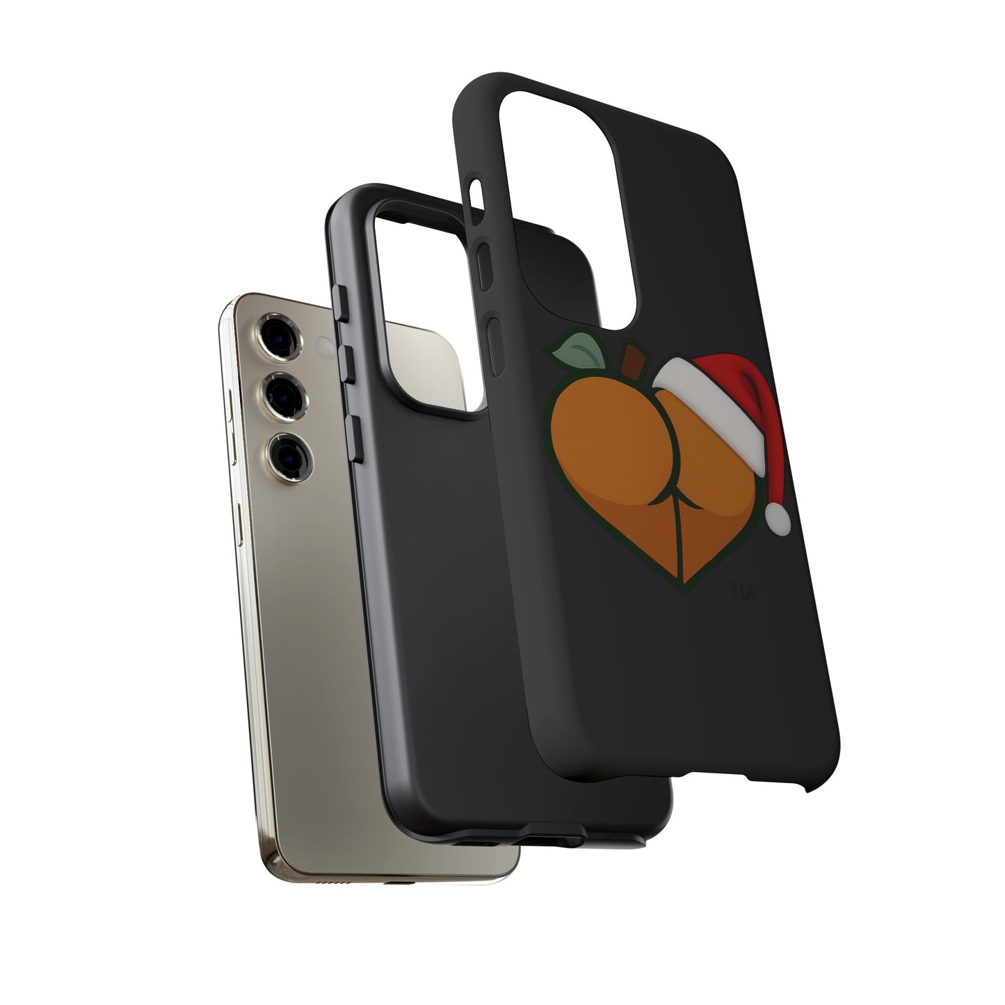 Christmas BBL Phone Case (Caramel)