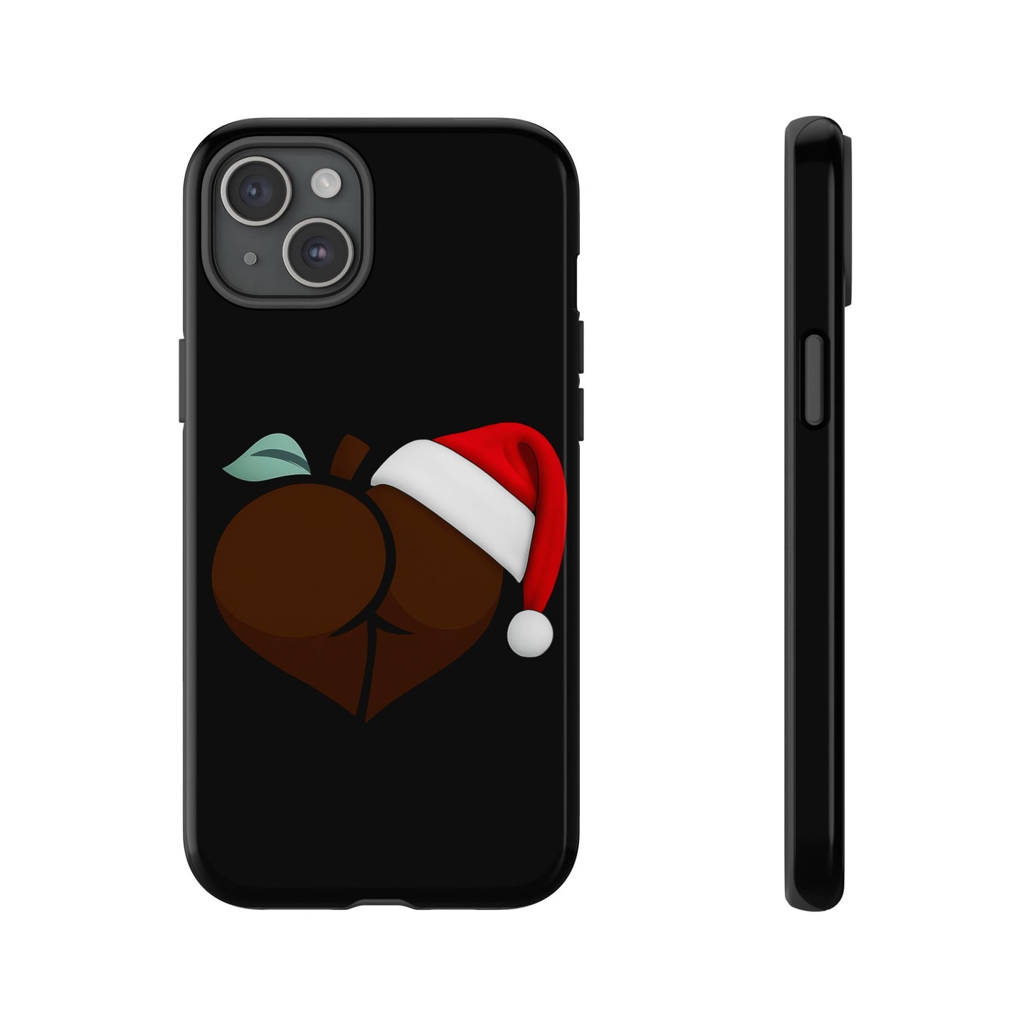 Christmas BBL Phone Case (Chocolate)