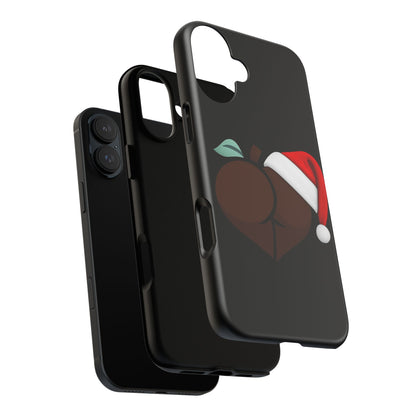Christmas BBL Phone Case (Chocolate)