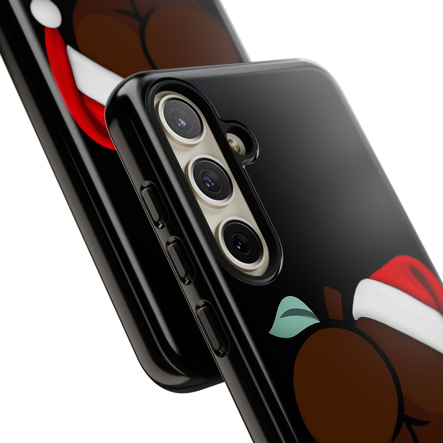 Christmas BBL Phone Case (Chocolate)