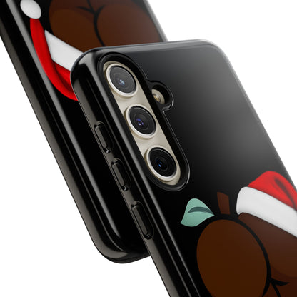 Christmas BBL Phone Case (Chocolate)
