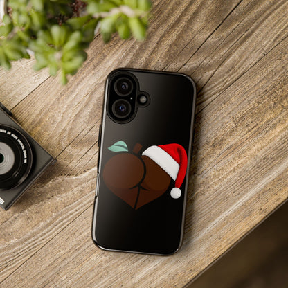 Christmas BBL Phone Case (Chocolate)