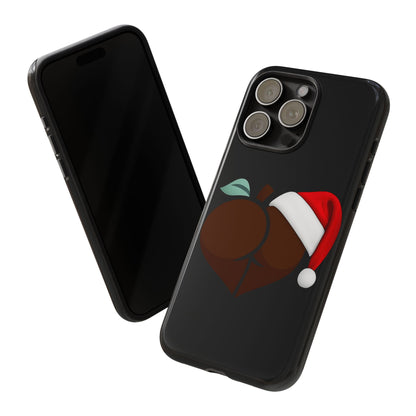 Christmas BBL Phone Case (Chocolate)
