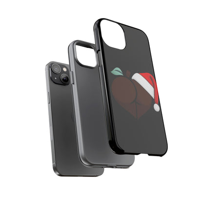 Christmas BBL Phone Case (Chocolate)