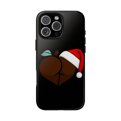 Christmas BBL Phone Case (Chocolate)