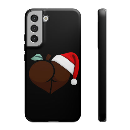 Christmas BBL Phone Case (Chocolate)
