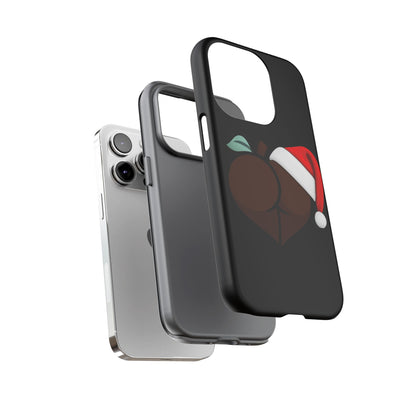 Christmas BBL Phone Case (Chocolate)