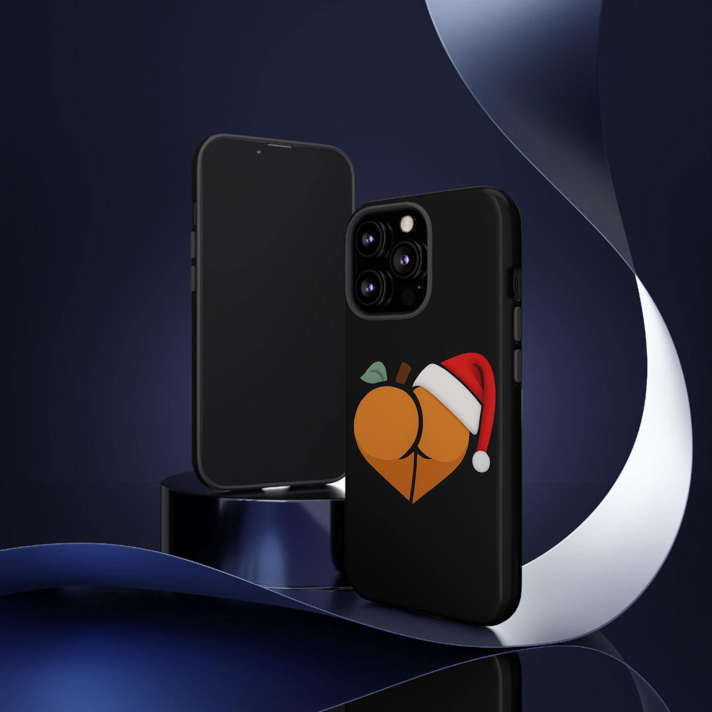 Christmas BBL Phone Case (Caramel)