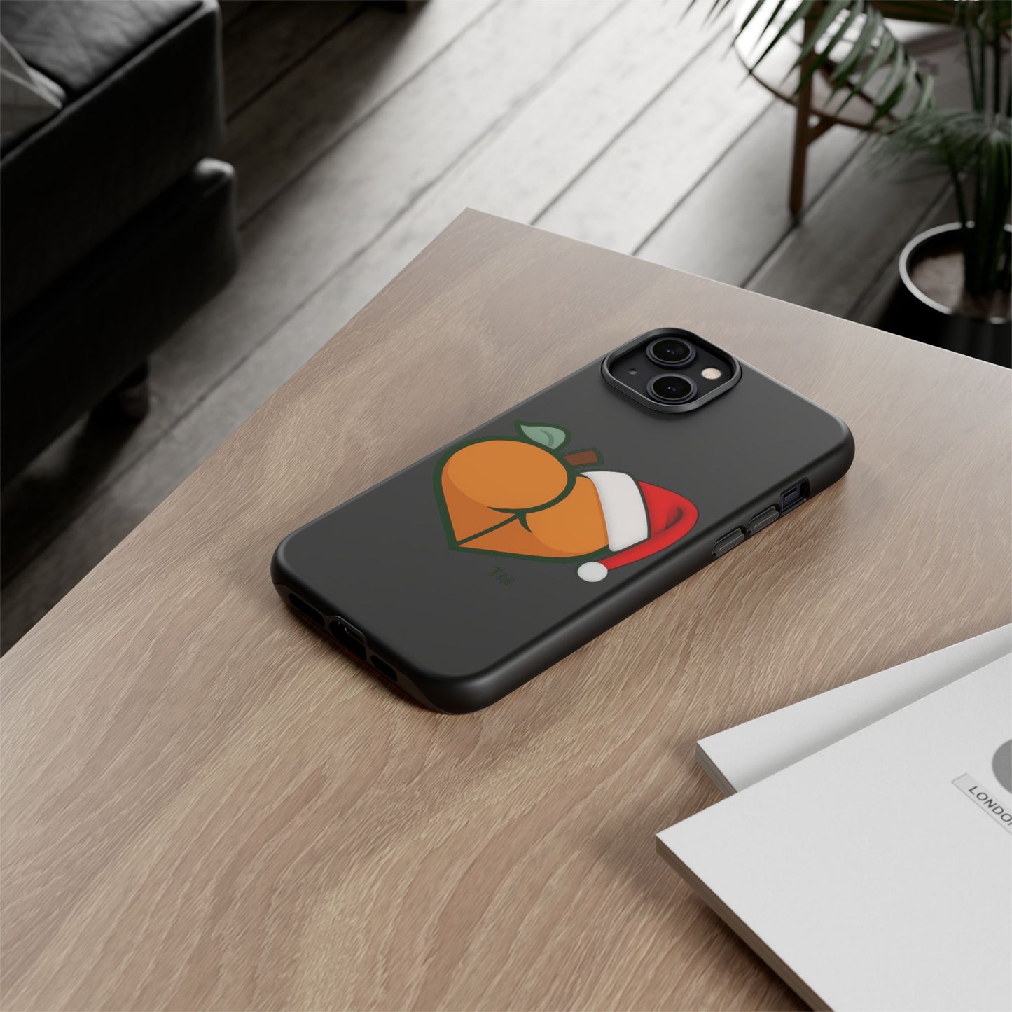 Christmas BBL Phone Case (Caramel)