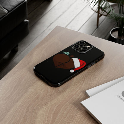 Christmas BBL Phone Case (Chocolate)