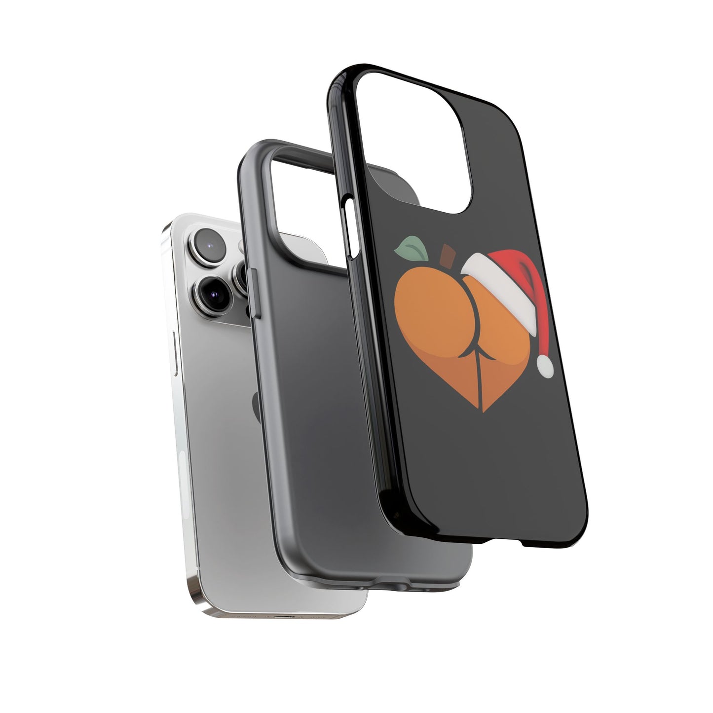 Christmas BBL Phone Case (Caramel)