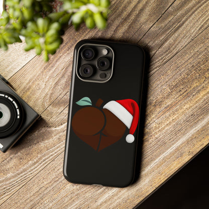 Christmas BBL Phone Case (Chocolate)