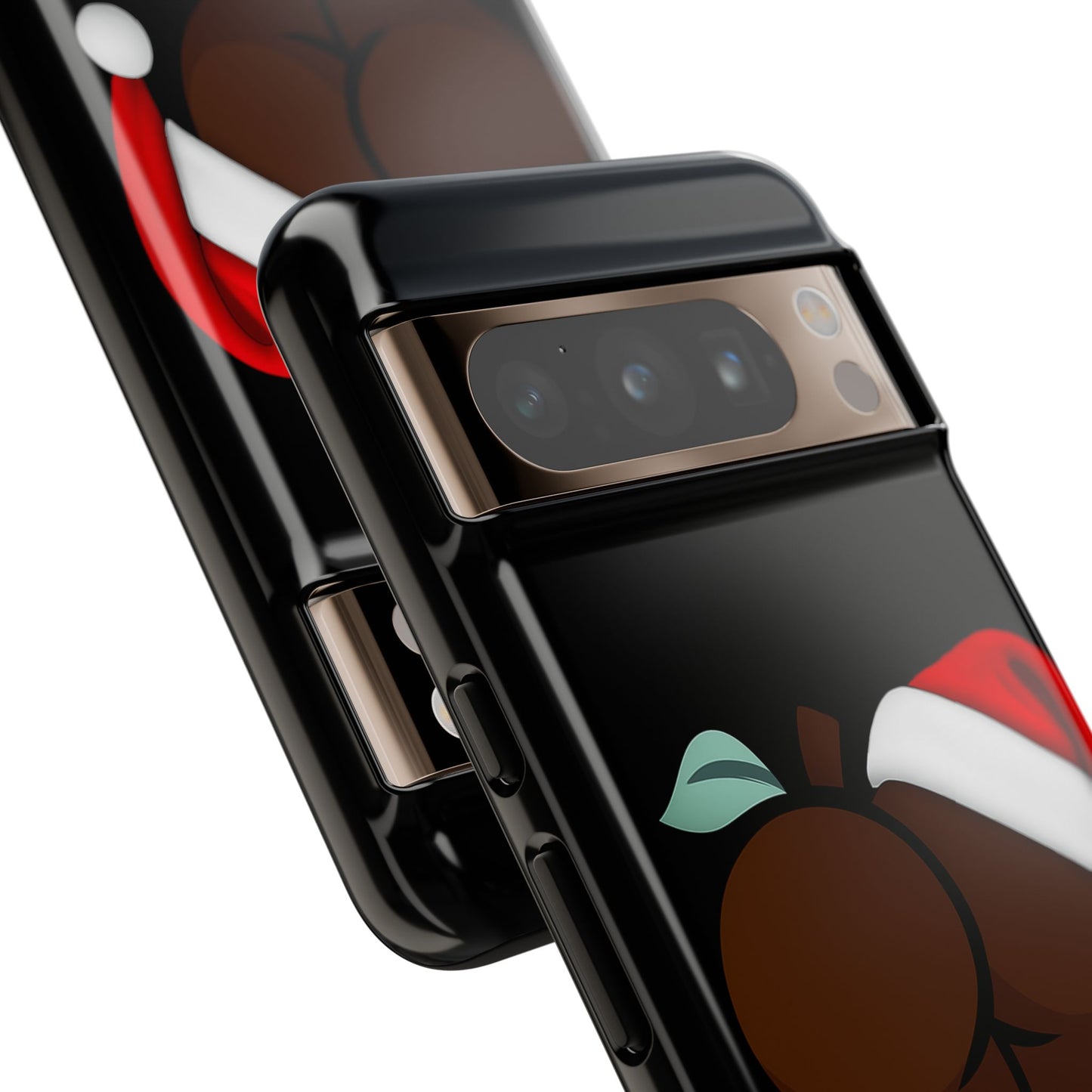 Christmas BBL Phone Case (Chocolate)