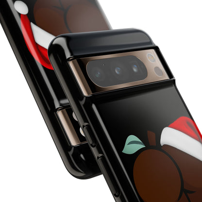 Christmas BBL Phone Case (Chocolate)