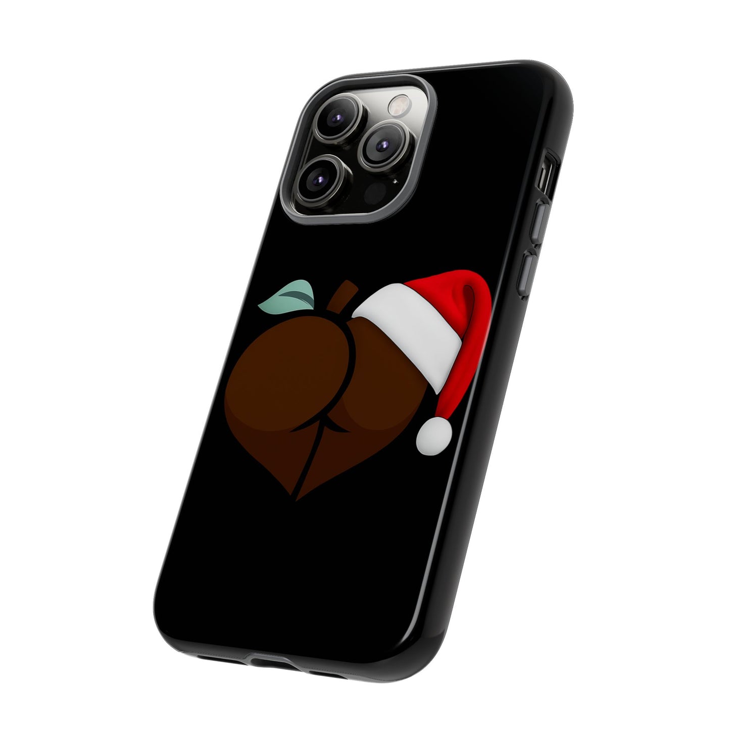 Christmas BBL Phone Case (Chocolate)